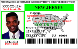 Non-Driver / State Resident 2